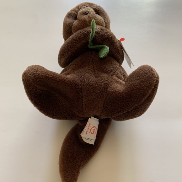 TY Beanie Babies "Seaweed" - 1996 Original Retired with Tags - Style 4080 - Picture 14 of 15